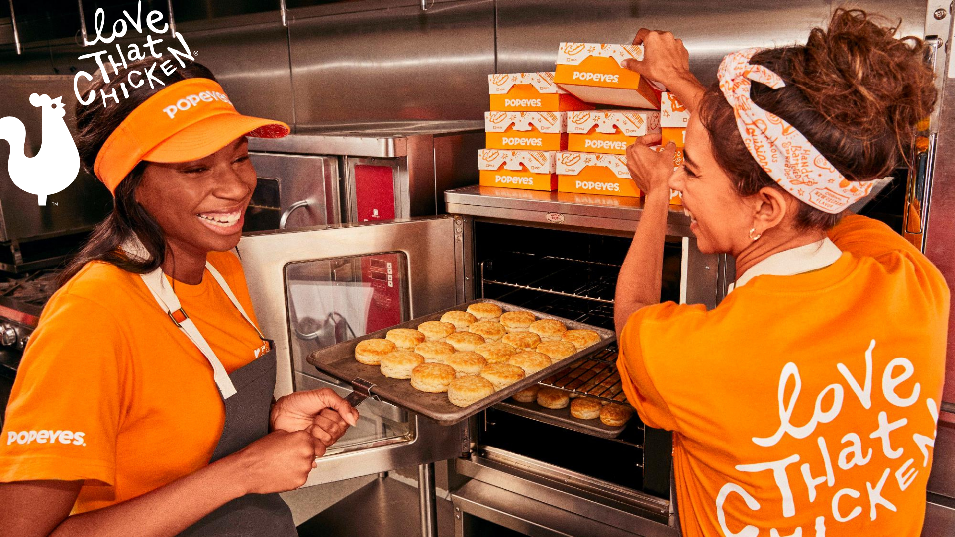 Popeyes - parcours en restaurant